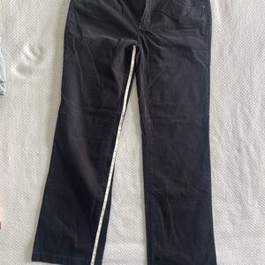 Prana fine corduroy Black Straight-Leg Pants
